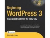 Ebook wordpress 3 for beginner